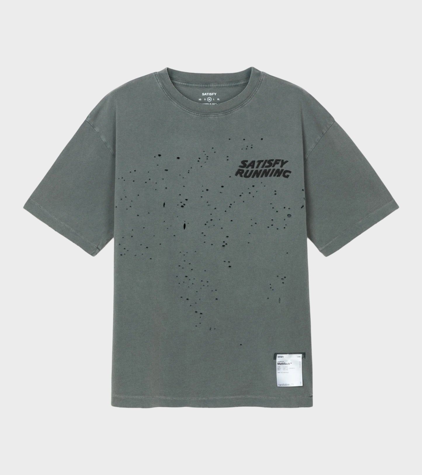 MothTech T-shirt Faded Black WA