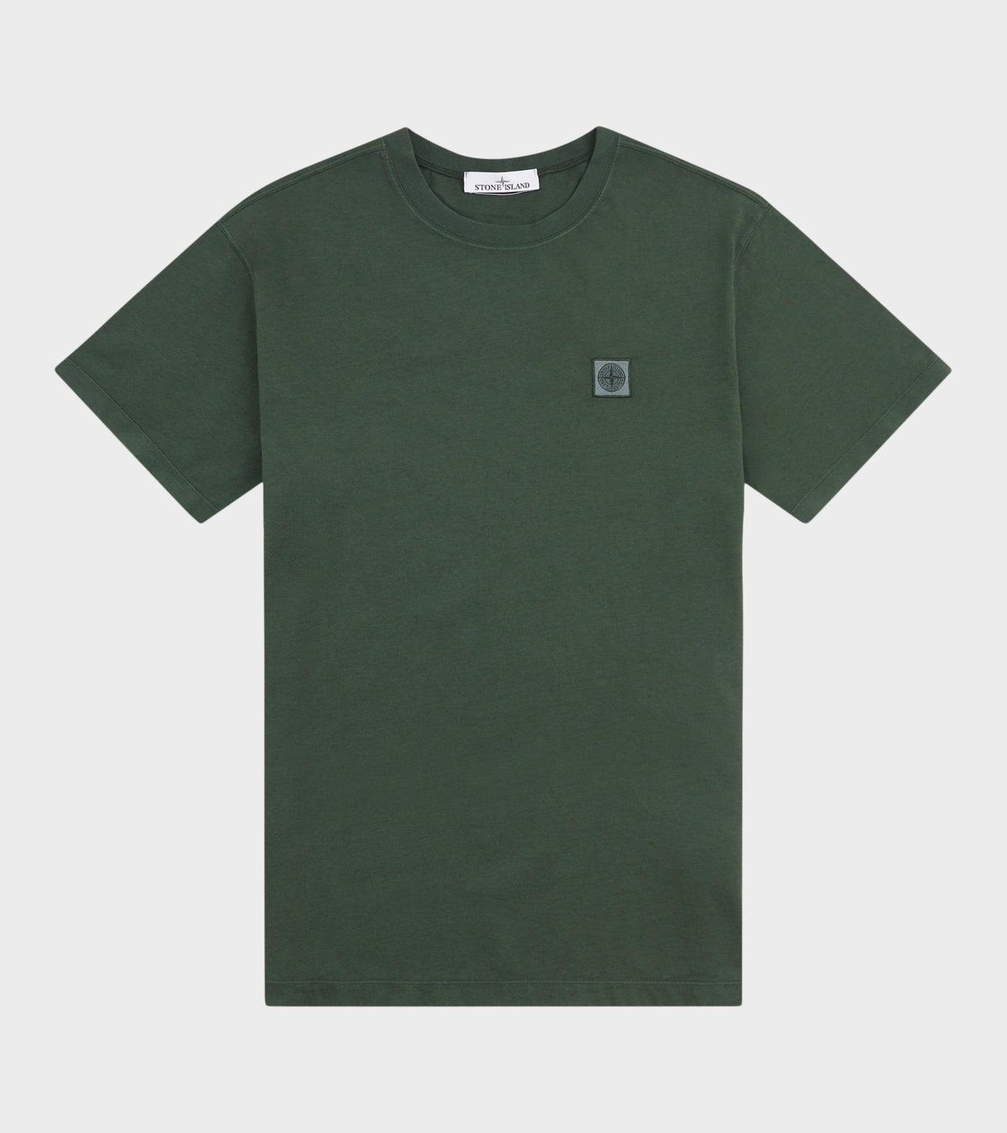 Boxy Logo T-shirt Bottle Green