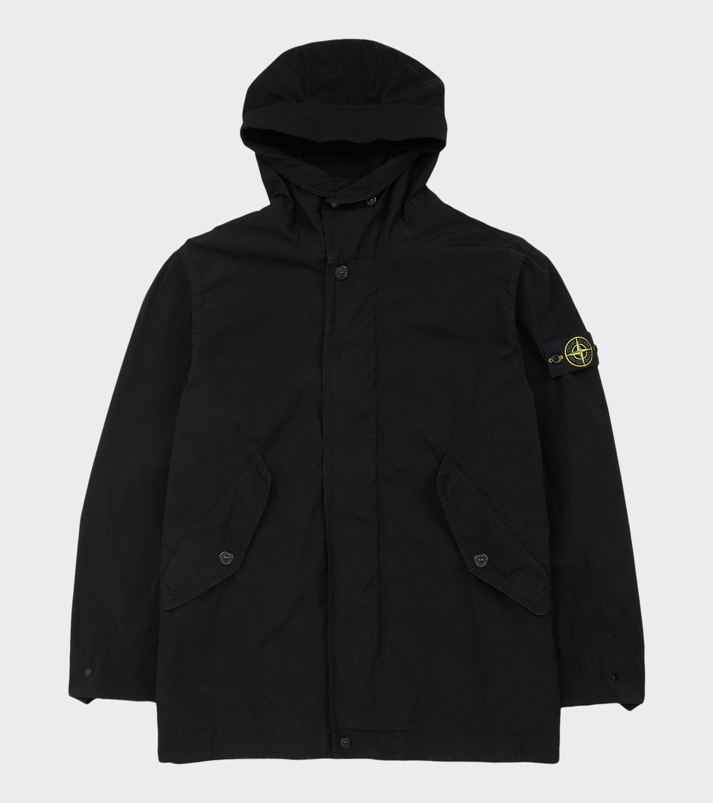 Light Compact Touch Poly-TC Jacket Black