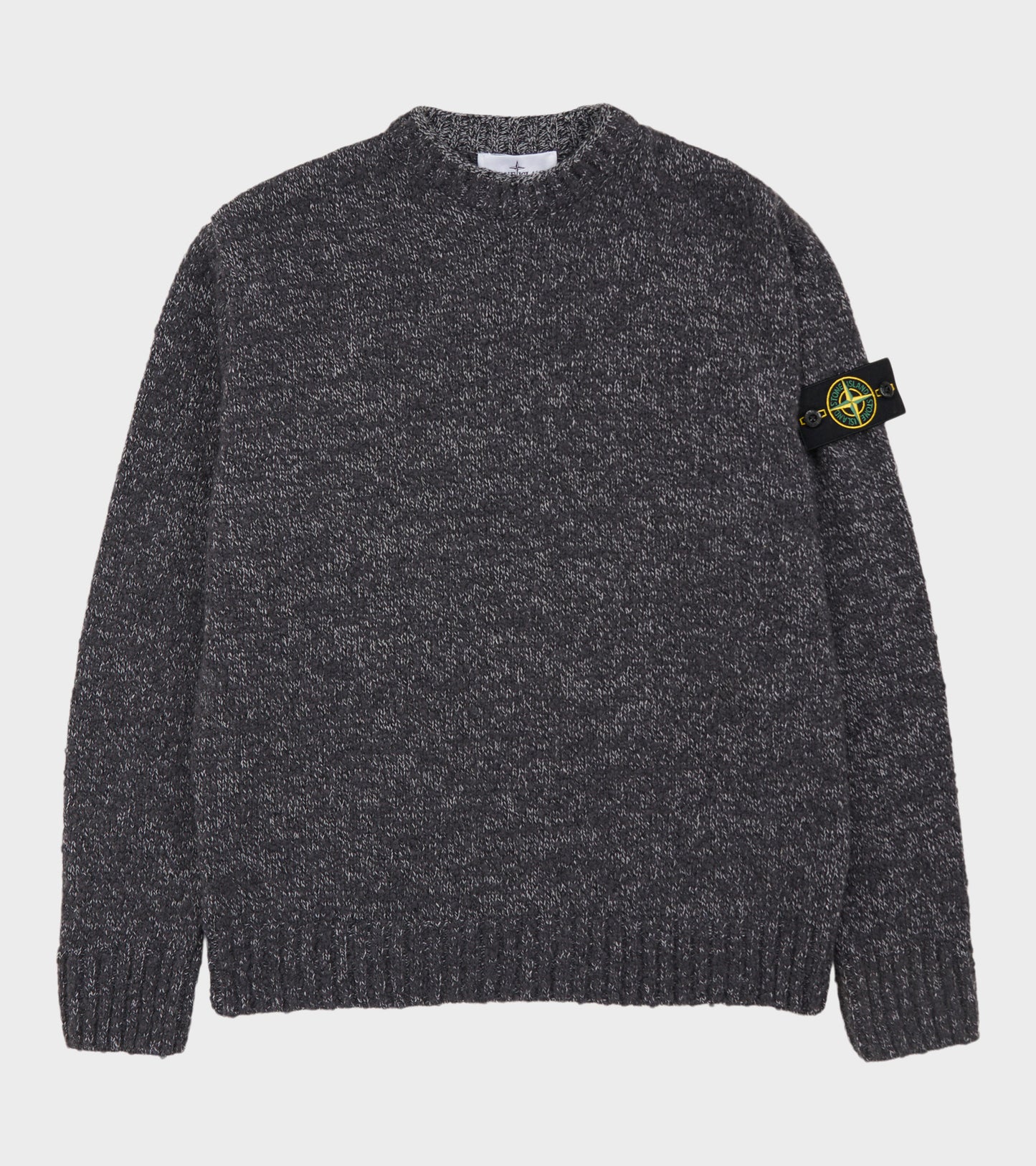 Melange Wool Knit Grey Mix