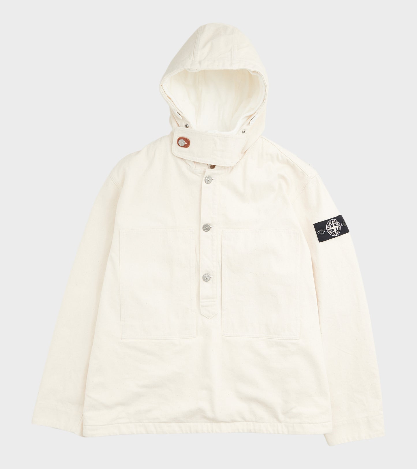 Natural Cotton Gabardine SI Raw Beauty Jacket Ivory