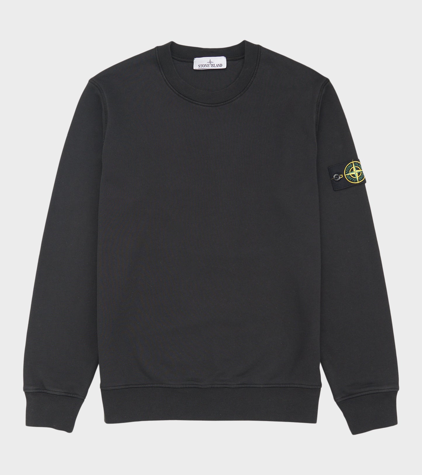 Patch Regular Sweatshirt Black