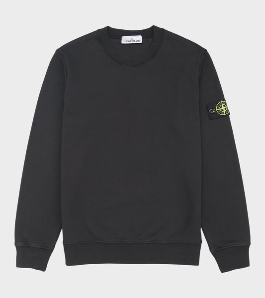Patch Regular Sweatshirt Black