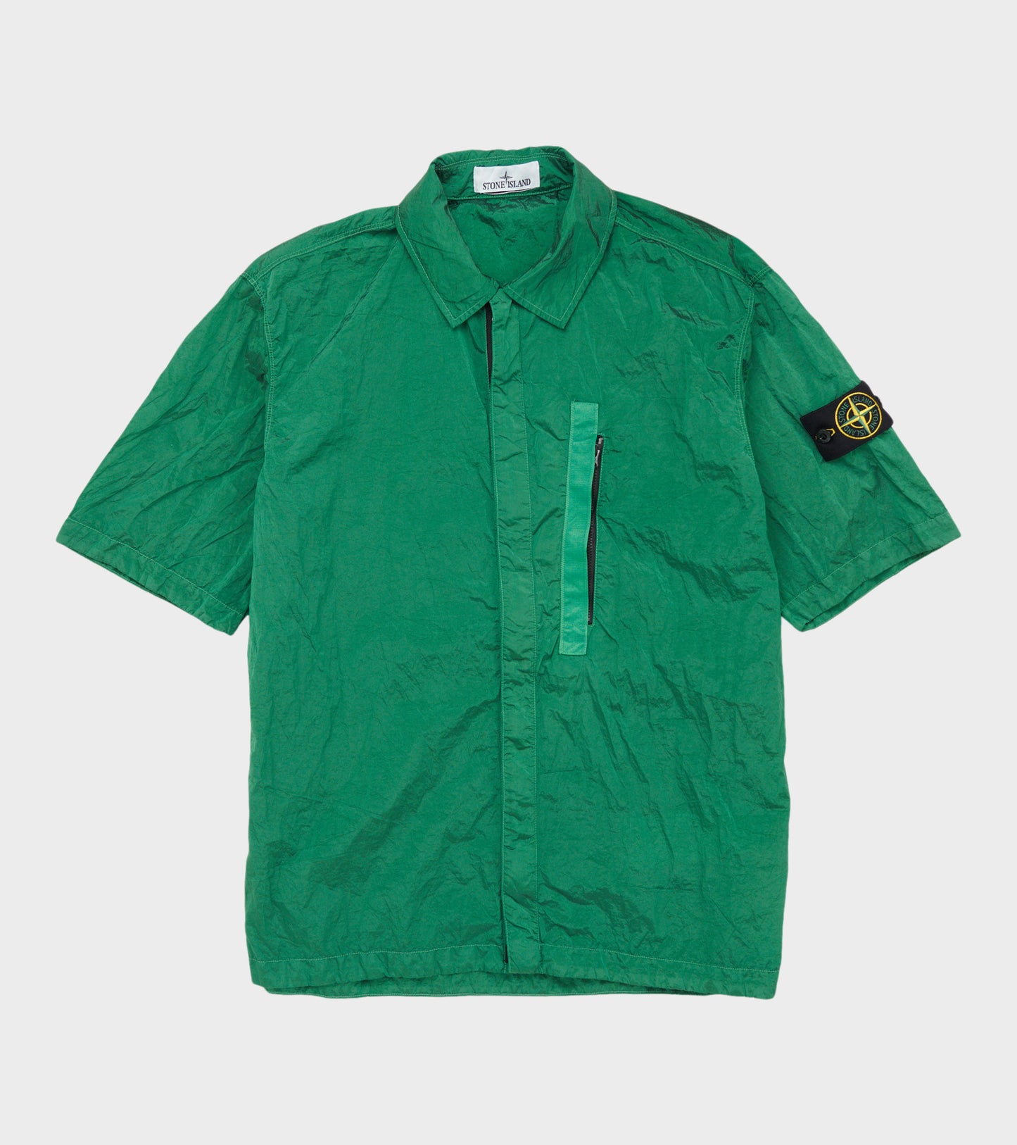 Econyl Nylon S/S Shirt Green