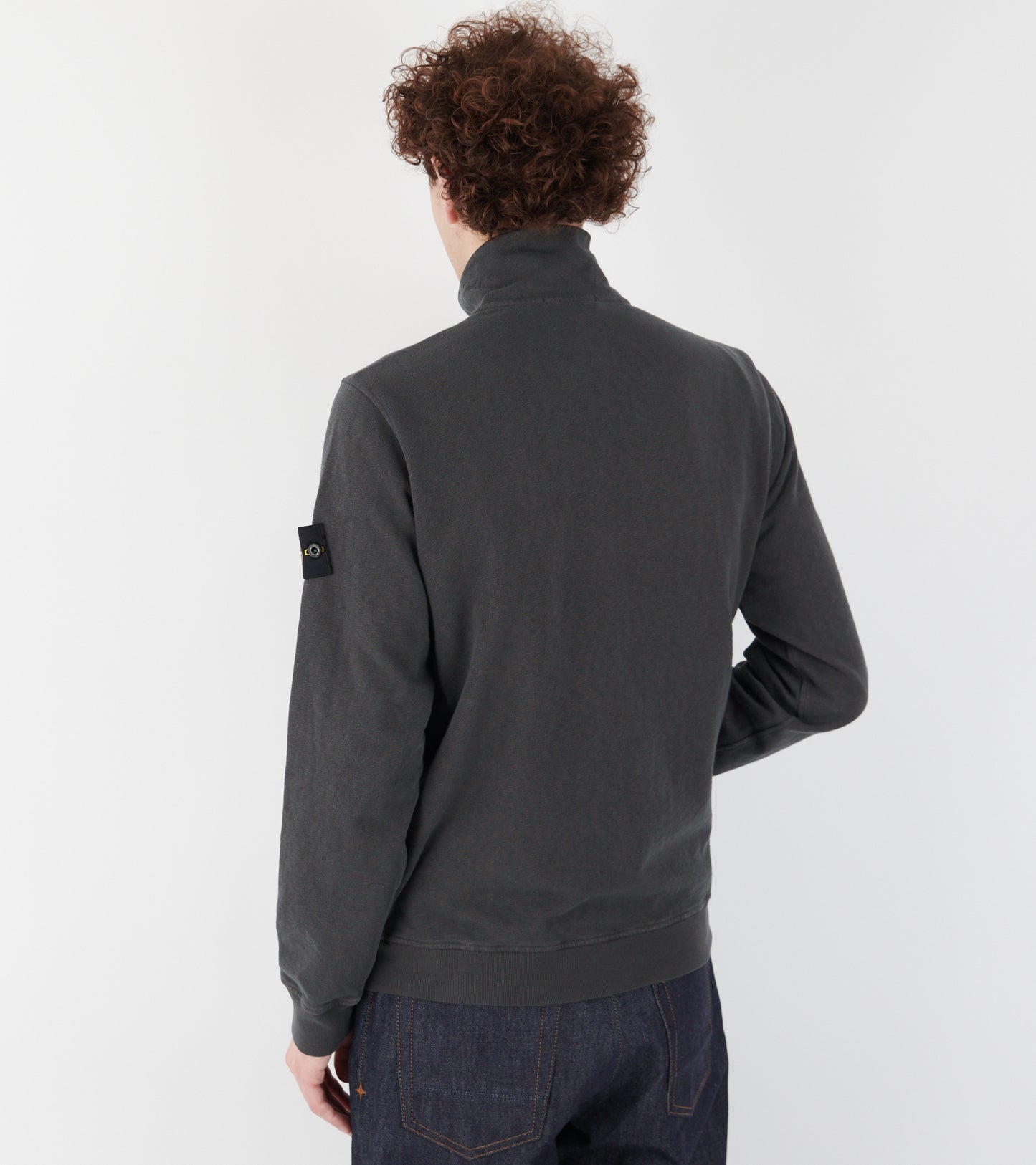 Zip Sweatshirt Dark Grey