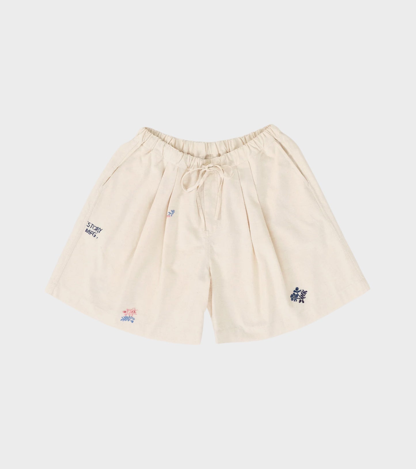 Bridge Shorts Ecru Interrupted