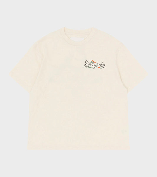 Grateful Tee S/S Ecru Lesson