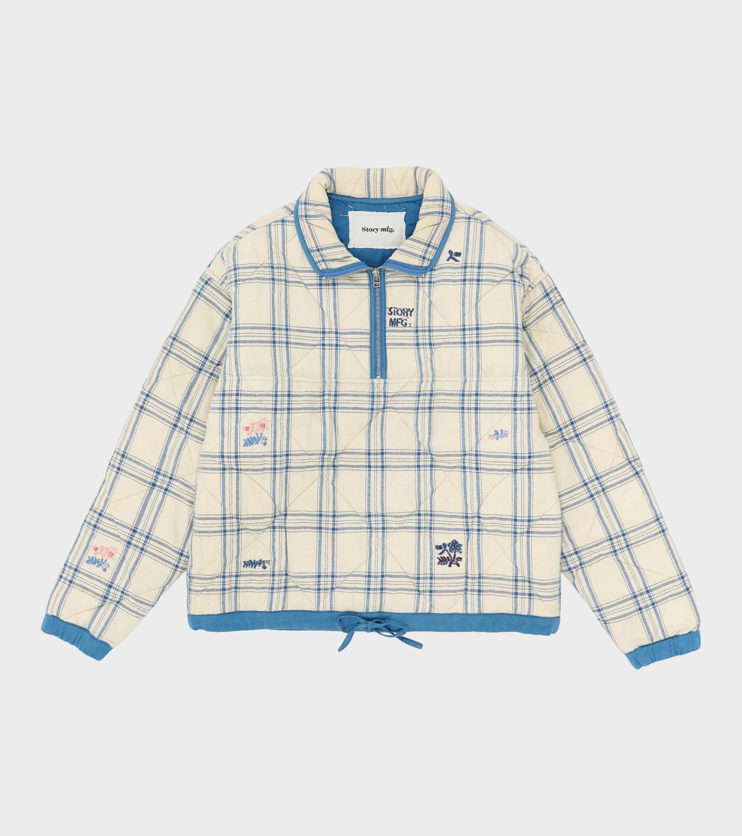 Mineral Pullover French Gingham Interrupted