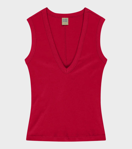 Dewi Tank Red