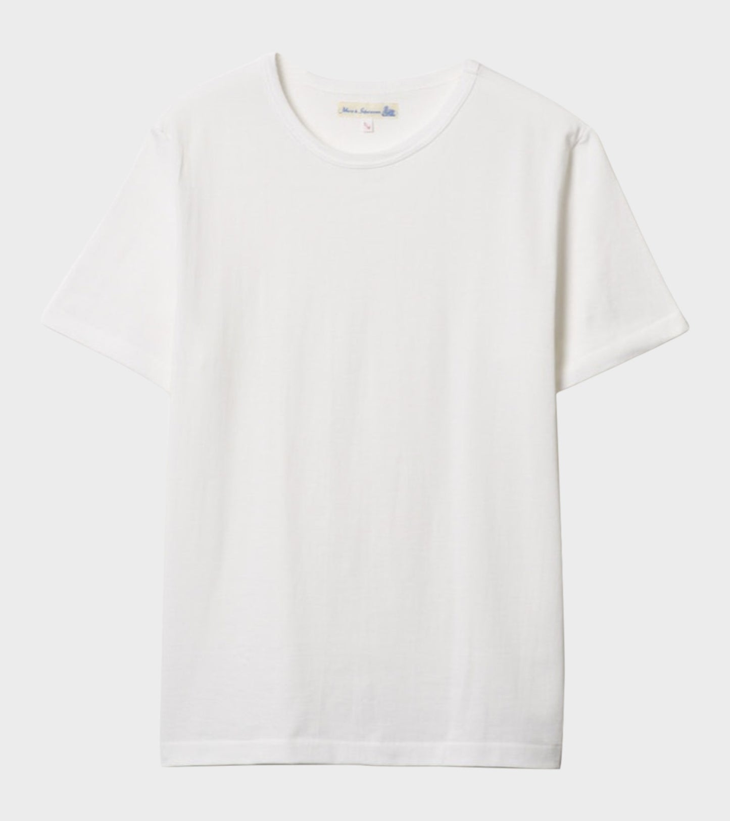 215 Men's Loopwheeled T-shirt White