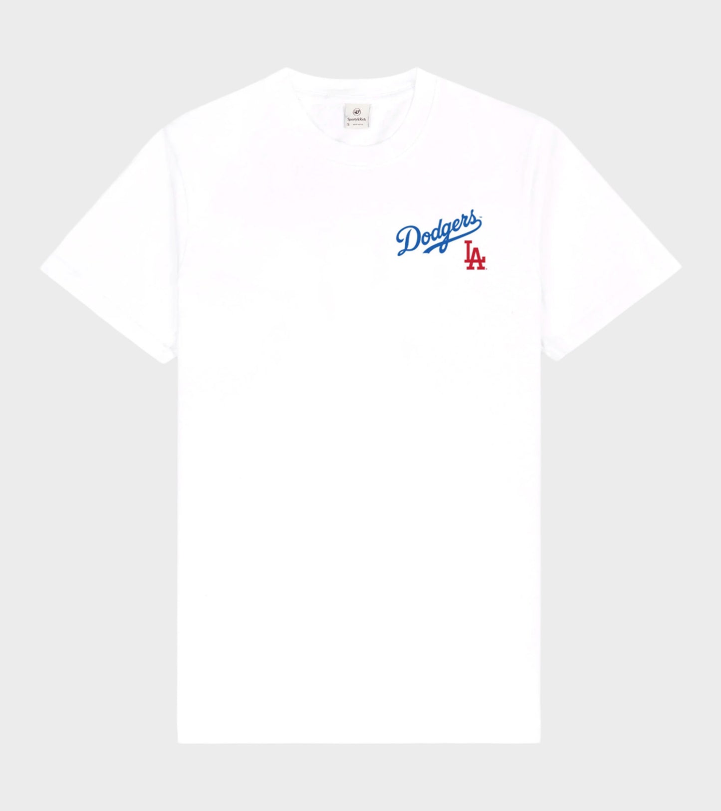 Dodgers Serif T-shirt White/Team Blue