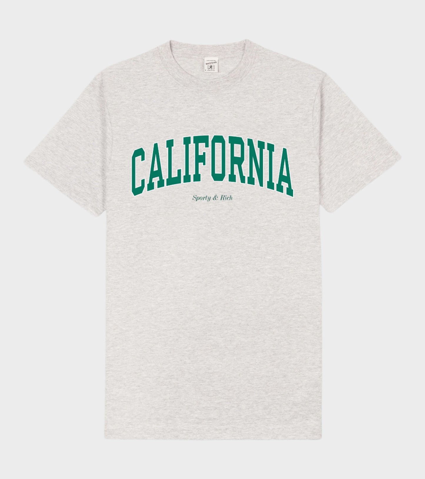 California T-shirt Heather Gray/Alpine