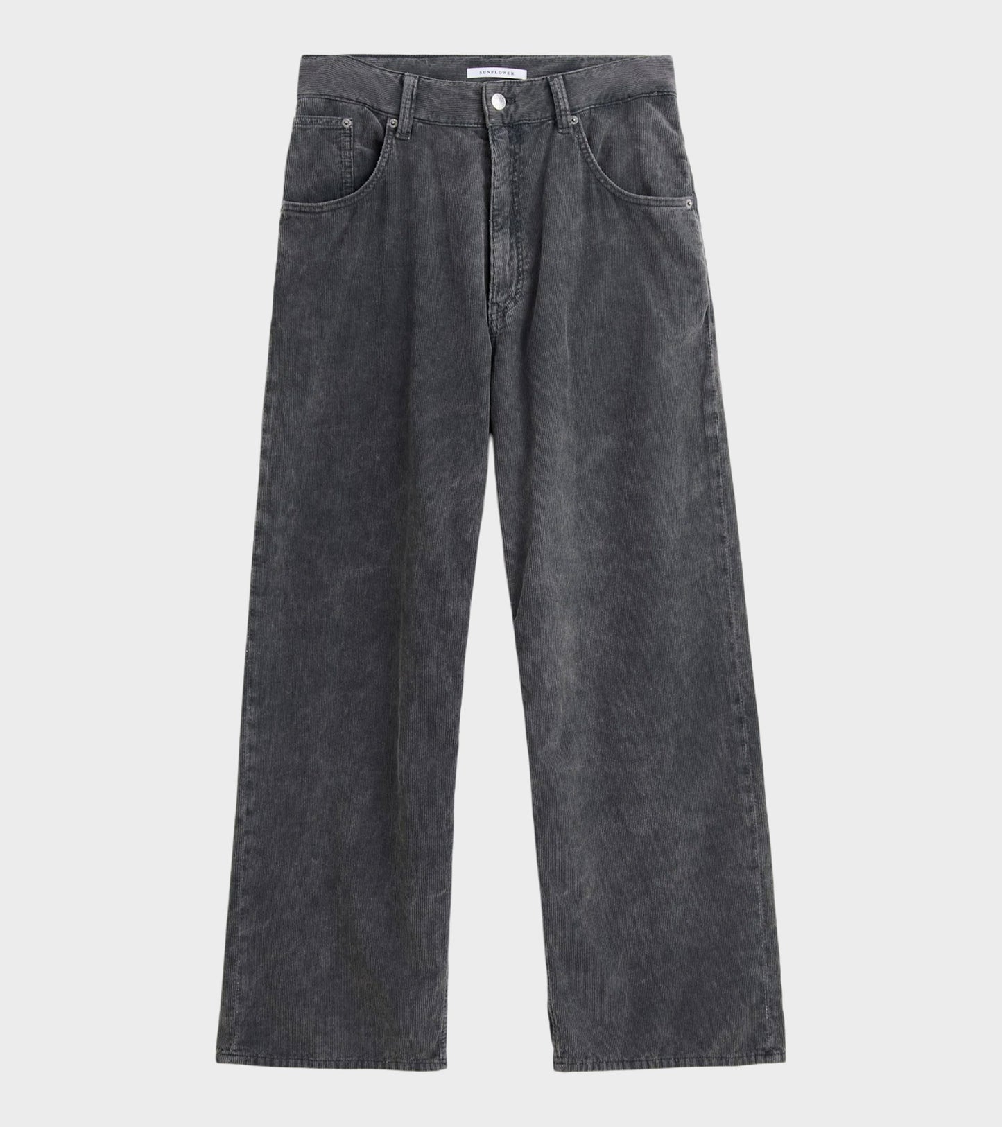 Super Wide Jeans Dark Grey