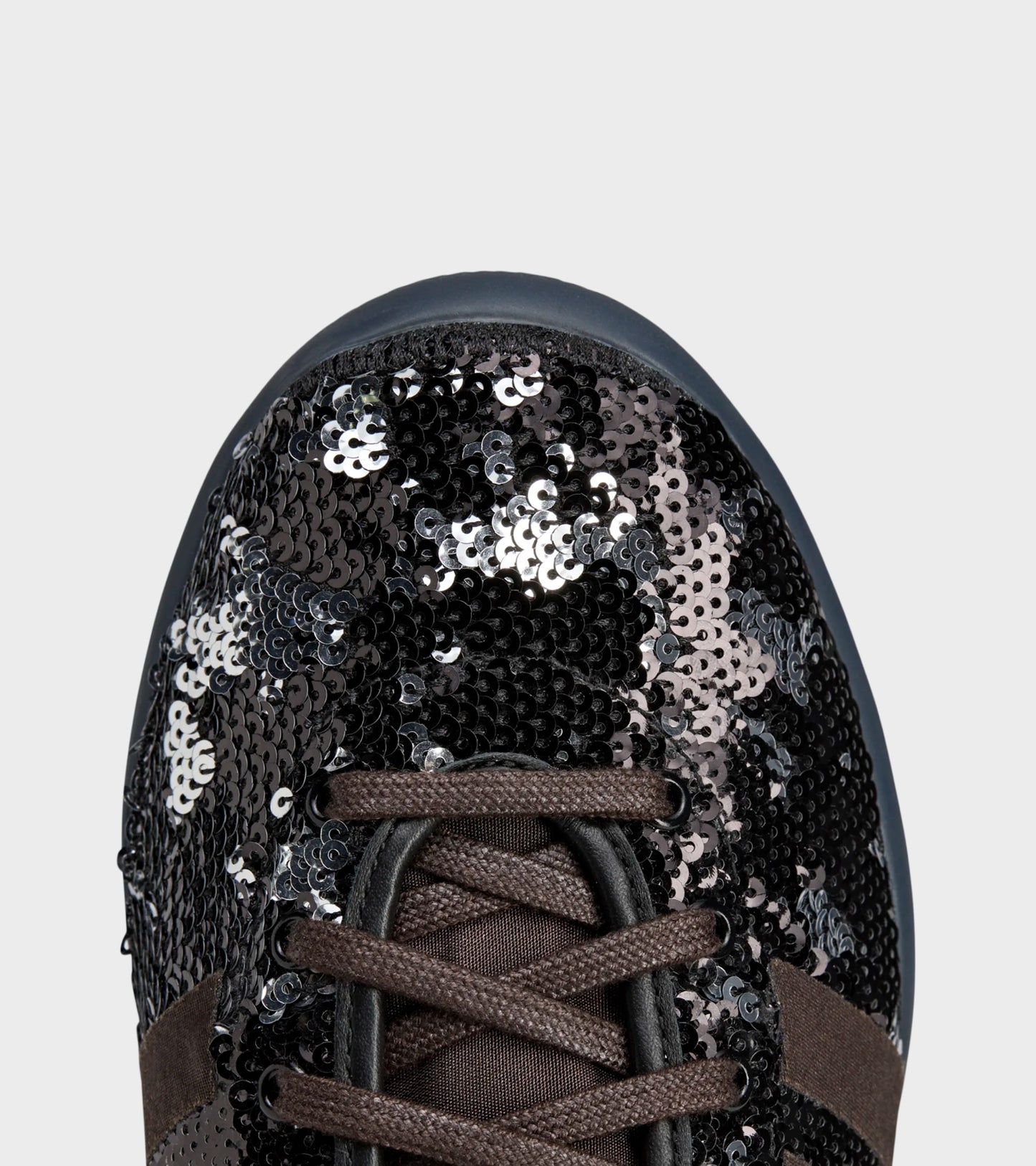WB Karintha Sequin Core Black/Silver Metallic/Dark Brown