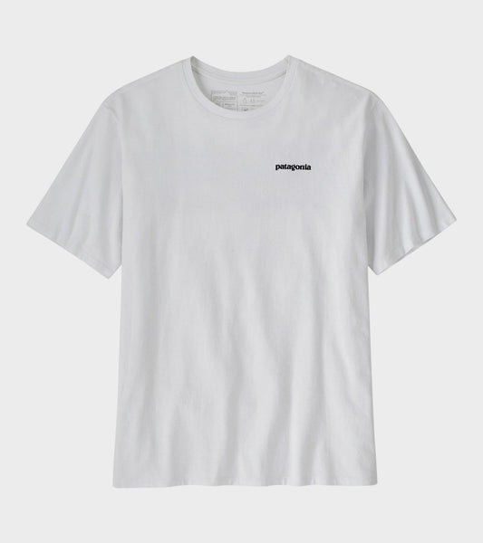 M's P-6 Logo Responsibili-Tee White