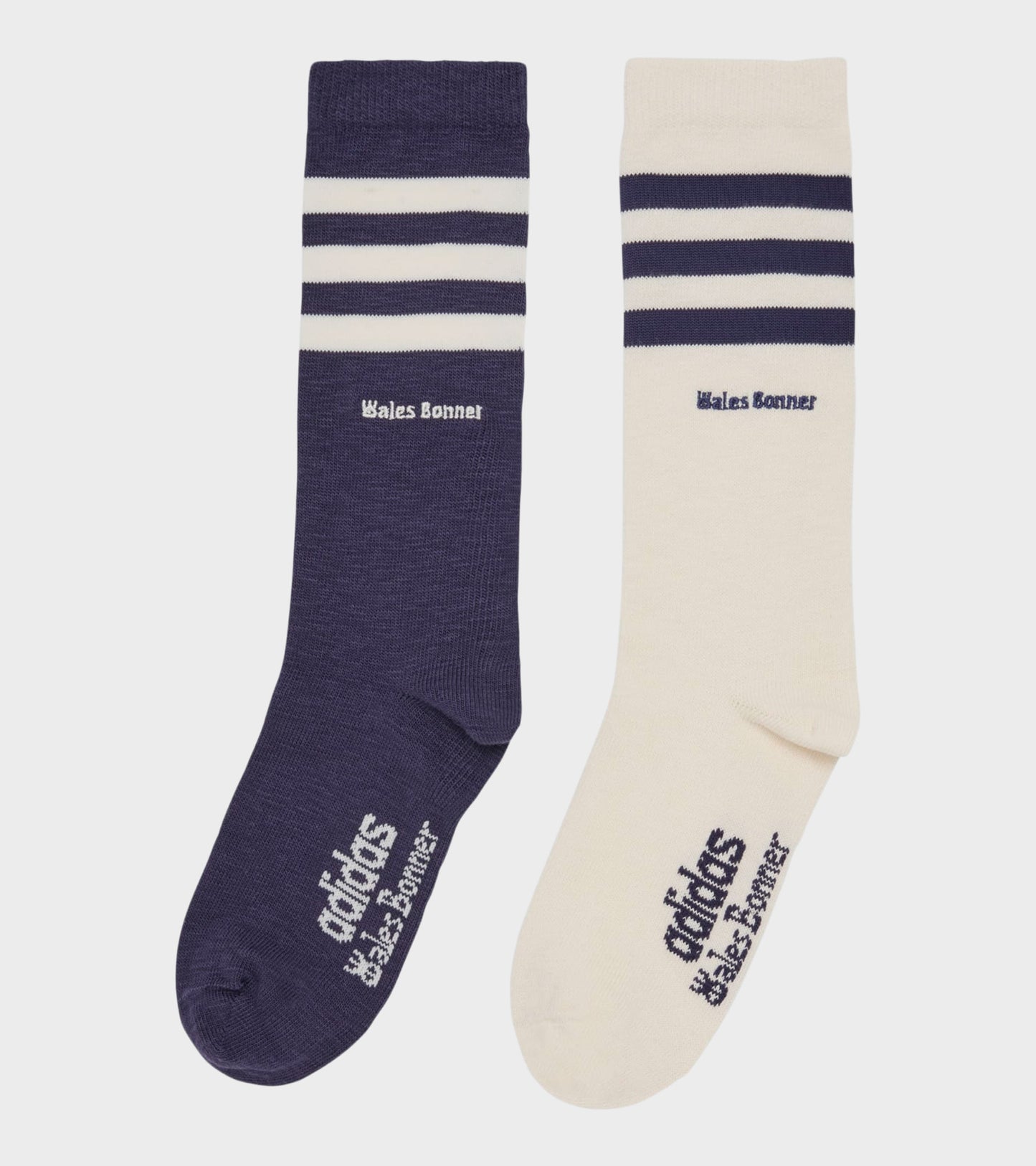 WB 3S Socks Navy/Cream White