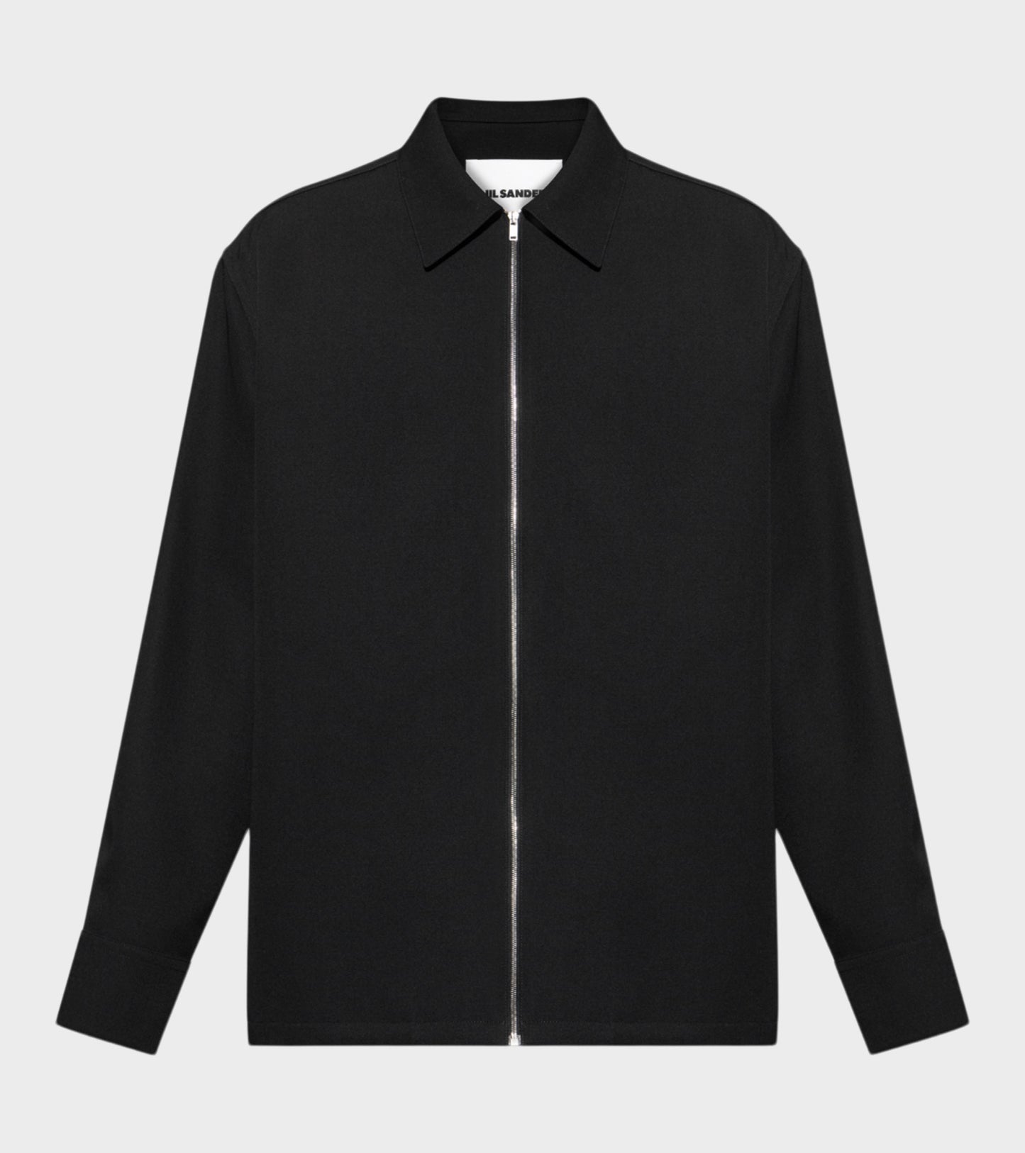 Sharp Wool Shirt Black