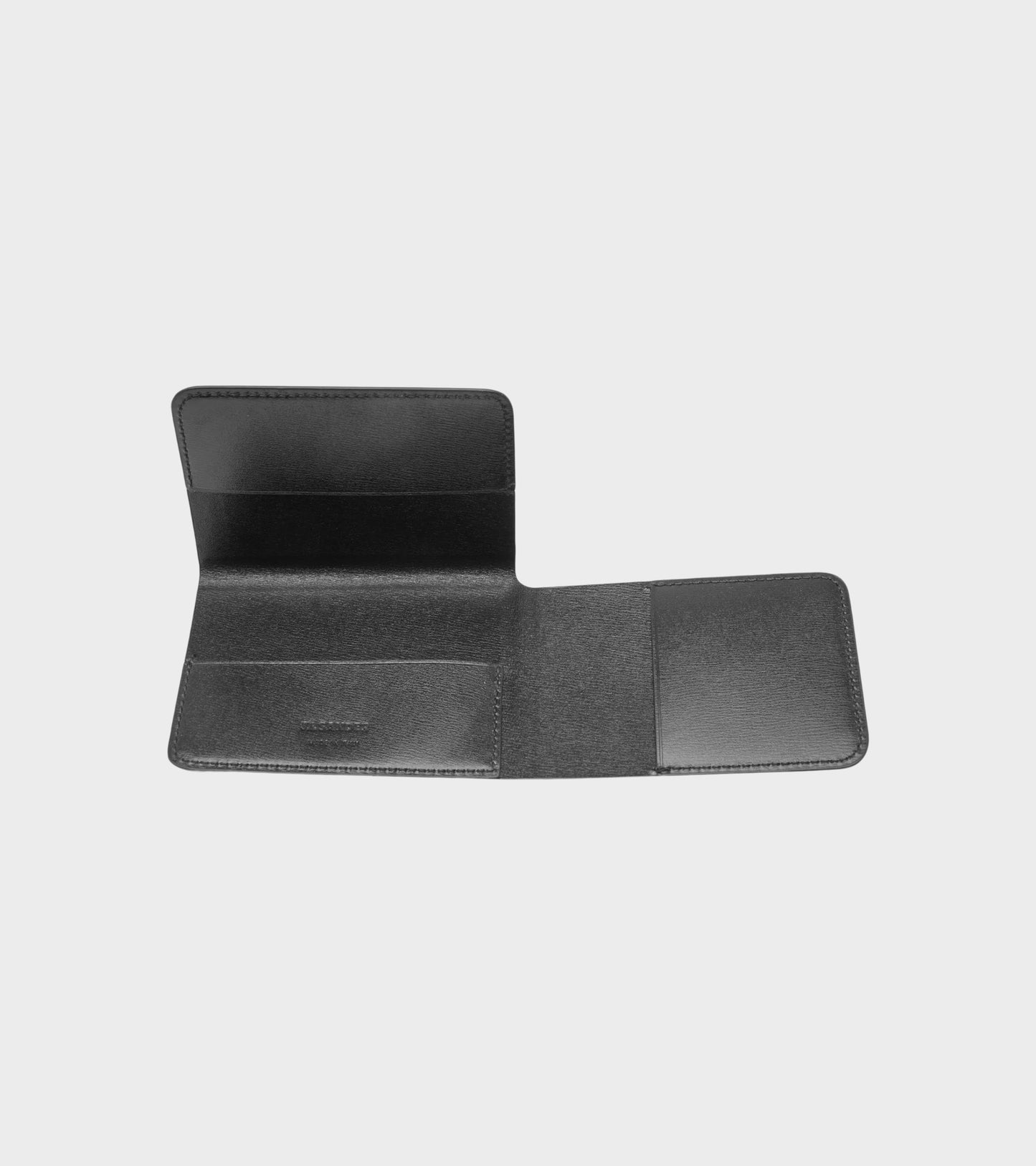 Folded Card Holder Black