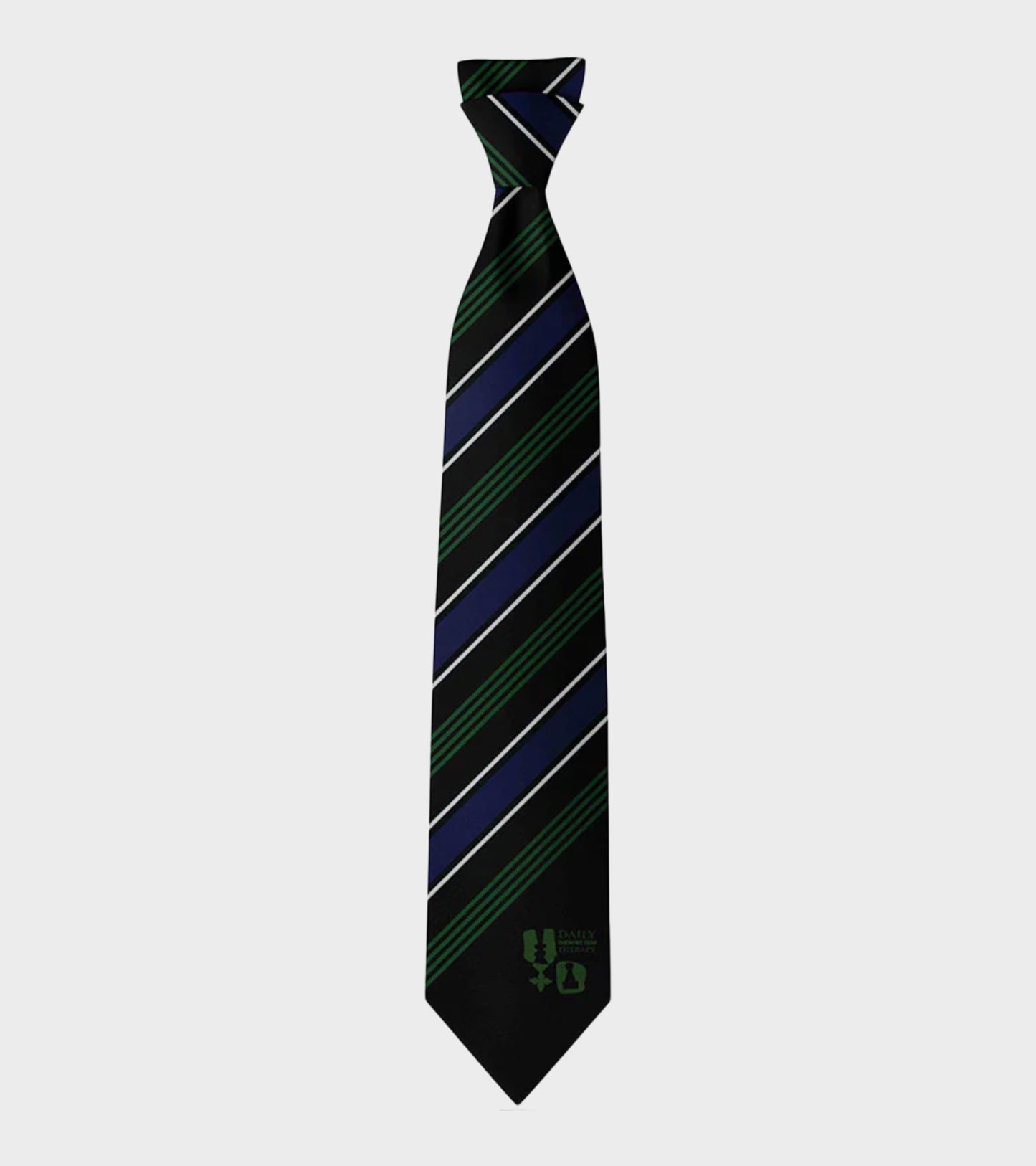 Chewing Tie Chess Navy