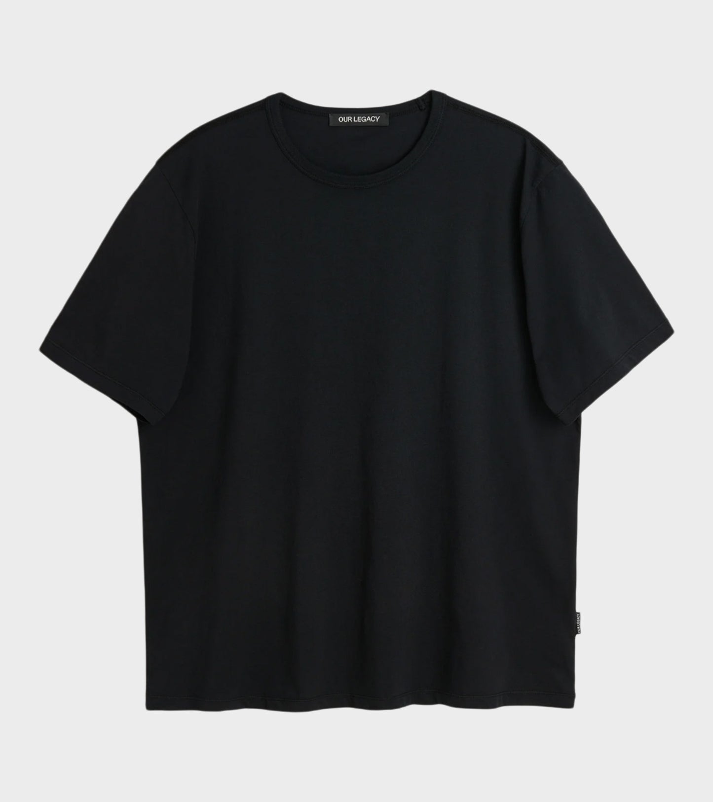 New Box T-shirt Black Clean Jersey