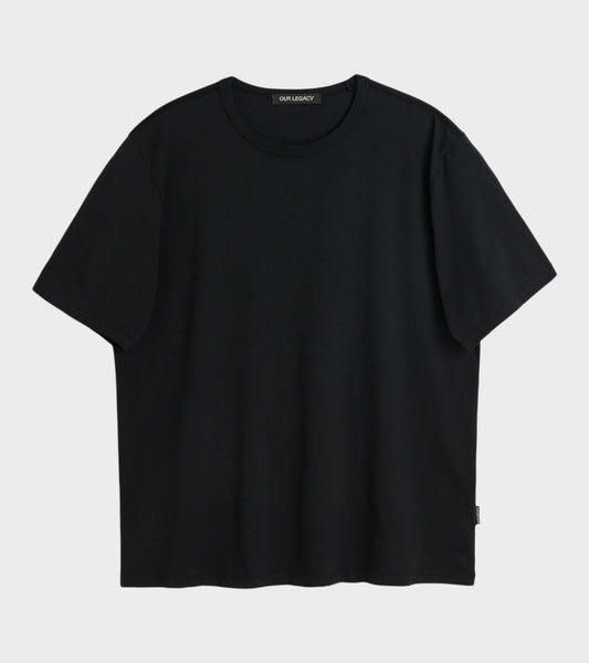New Box T-shirt Black Clean Jersey