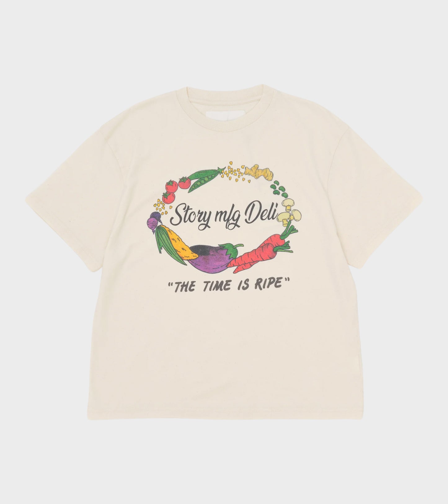 Grateful Tee S/S Ecru Story Deli