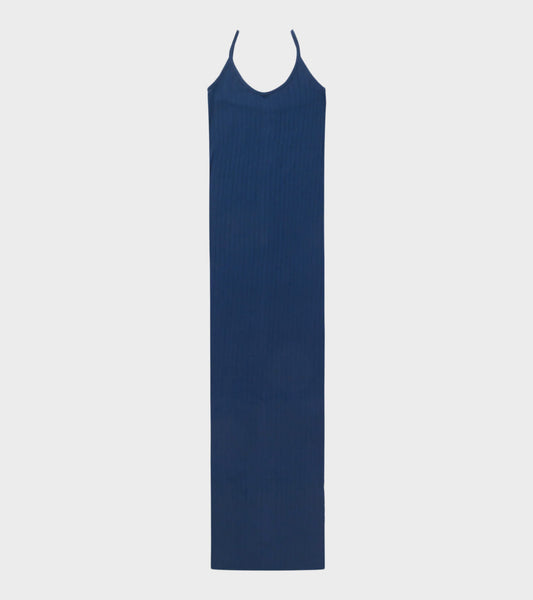 101 Strap Rib Dress Marine