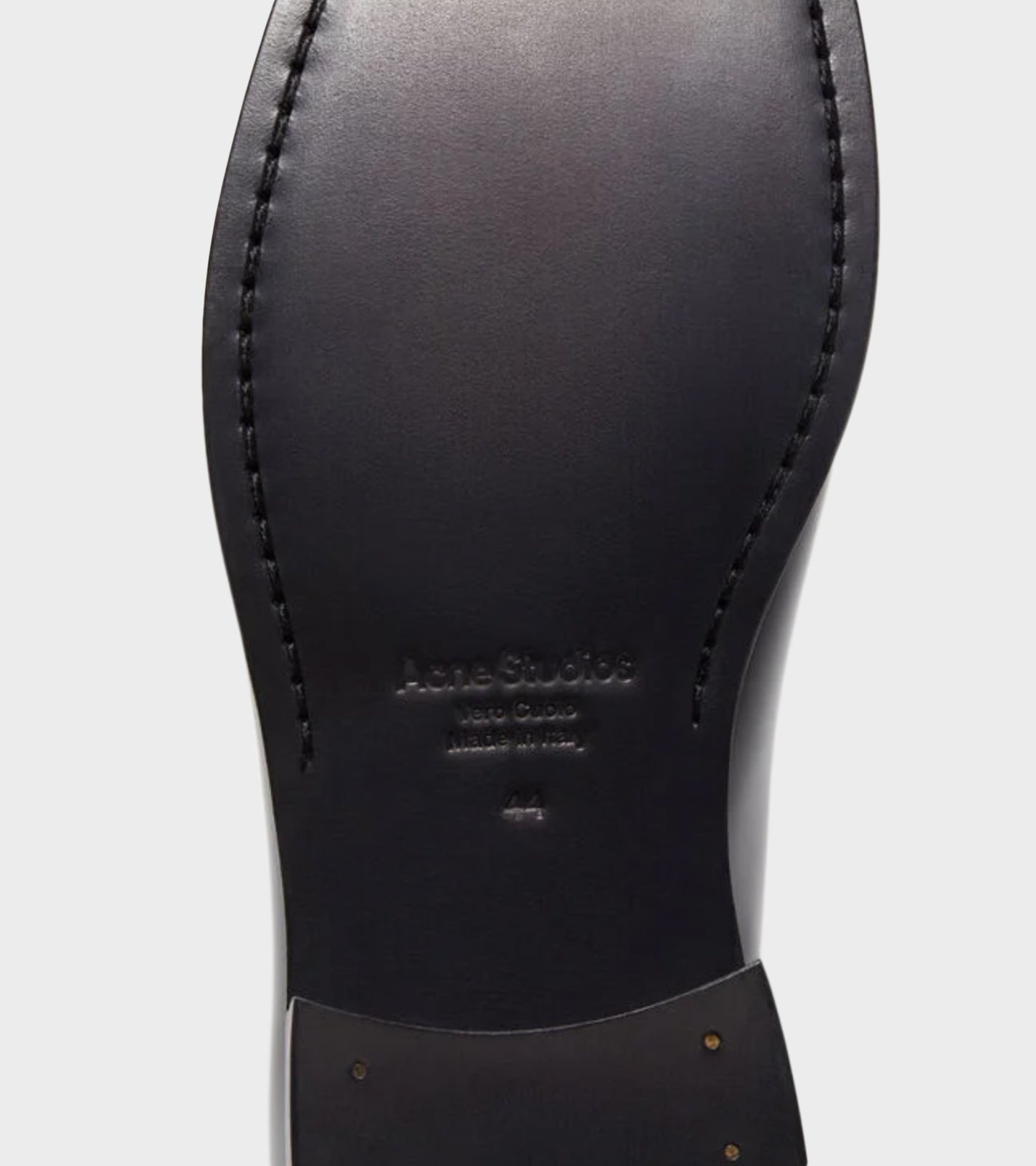 Leather Loafers Black
