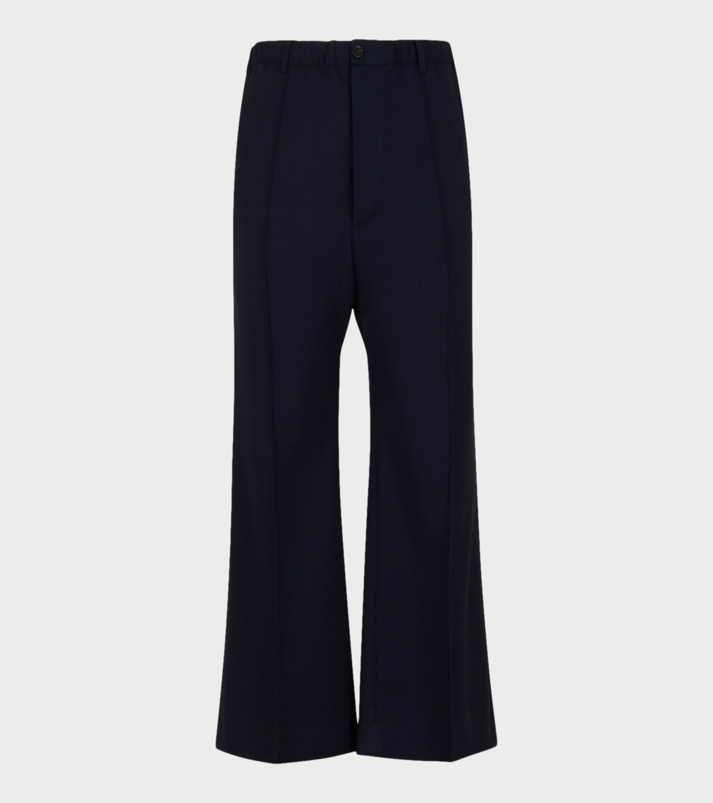 Wool Trousers Deep Blue