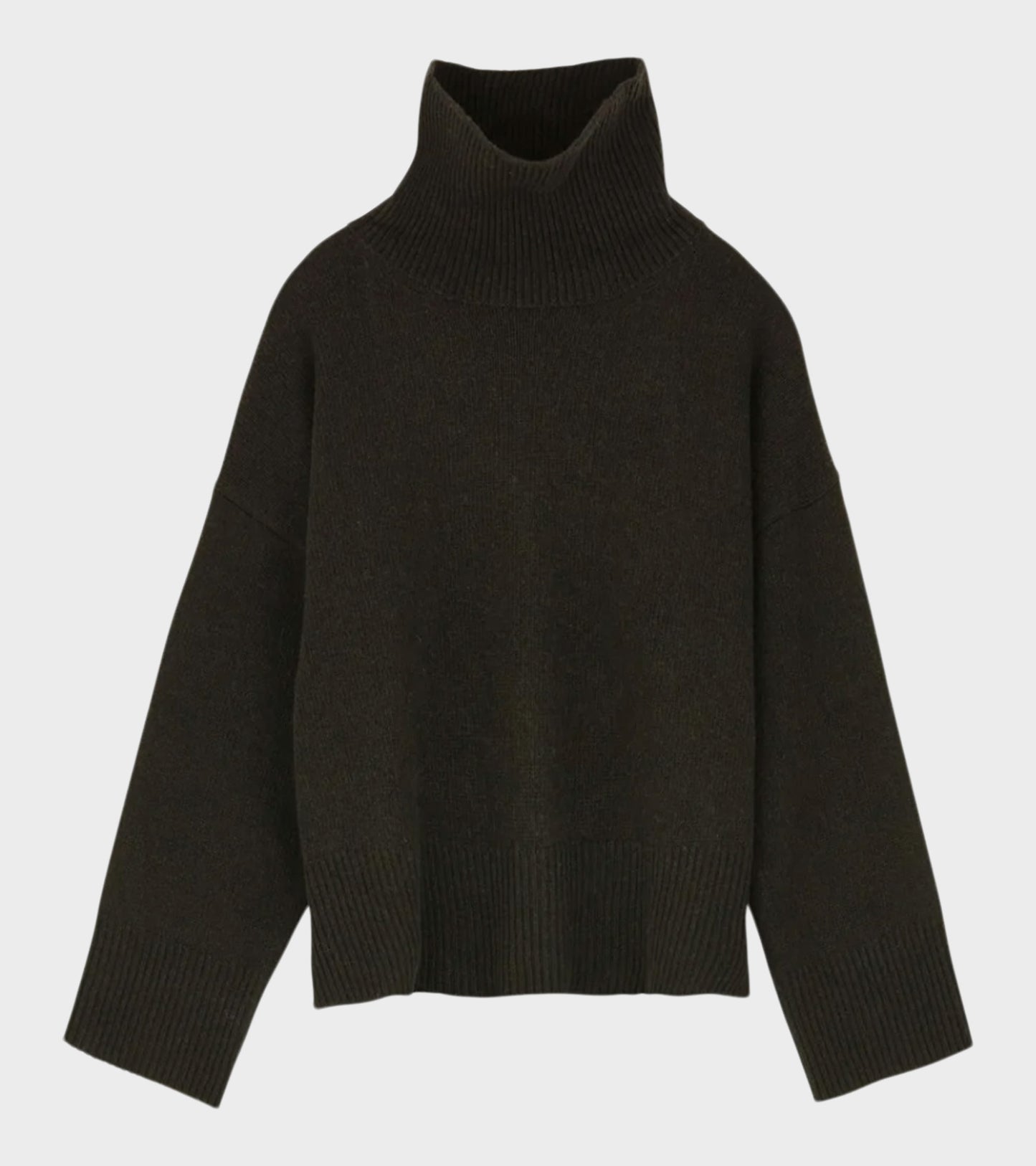 Silene T-neck Deep Brown