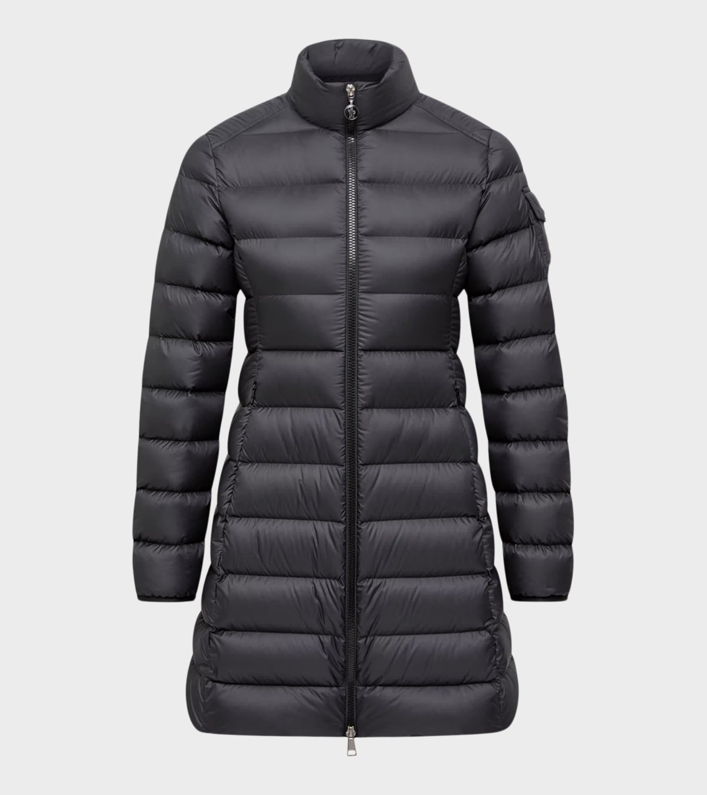 Igesse Mid-Length Down Jacket Black