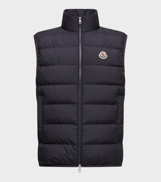 Contrin Down Vest Navy Blue