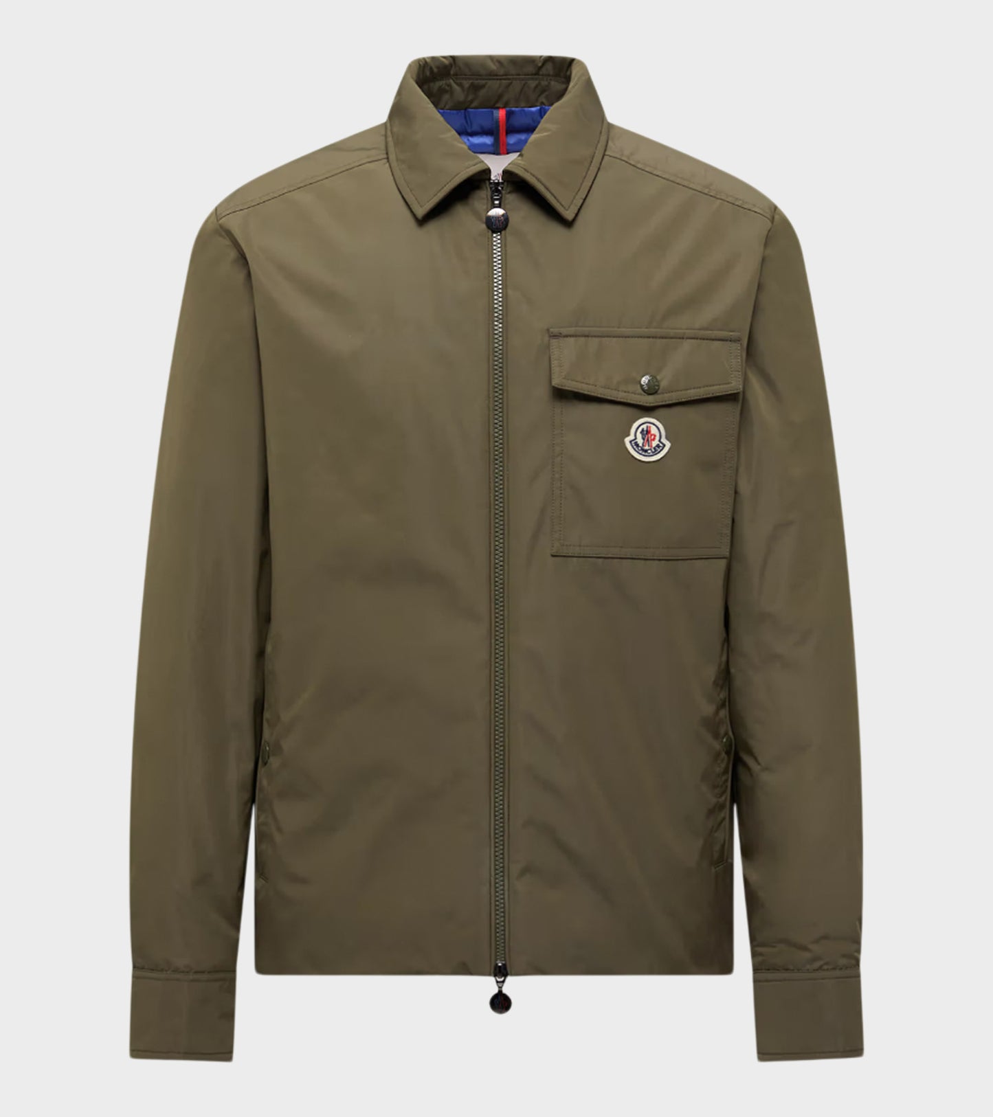 Vigeon Down Shirt Jacket Olive Green