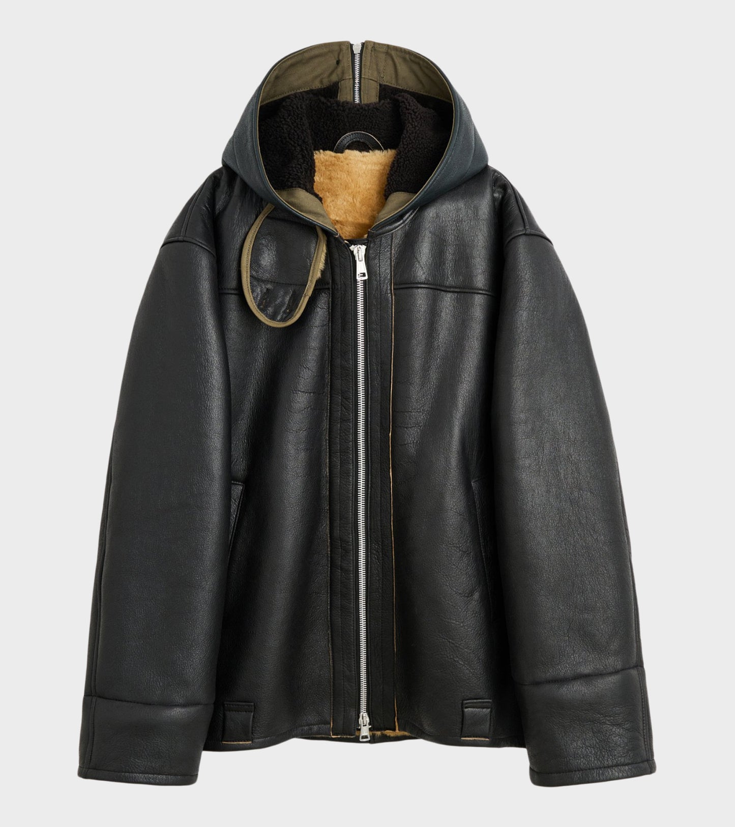 Blizzard Jacket Natural Aviator Shearling