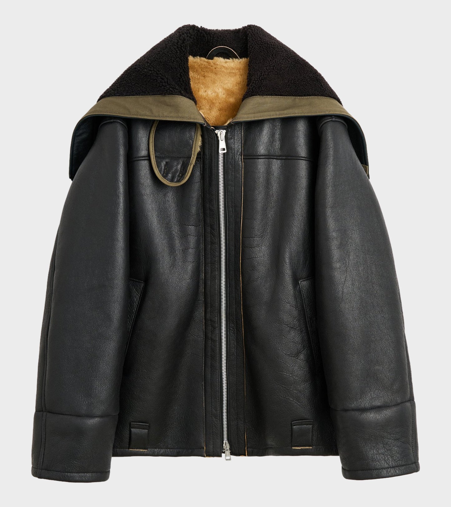 Blizzard Jacket Natural Aviator Shearling