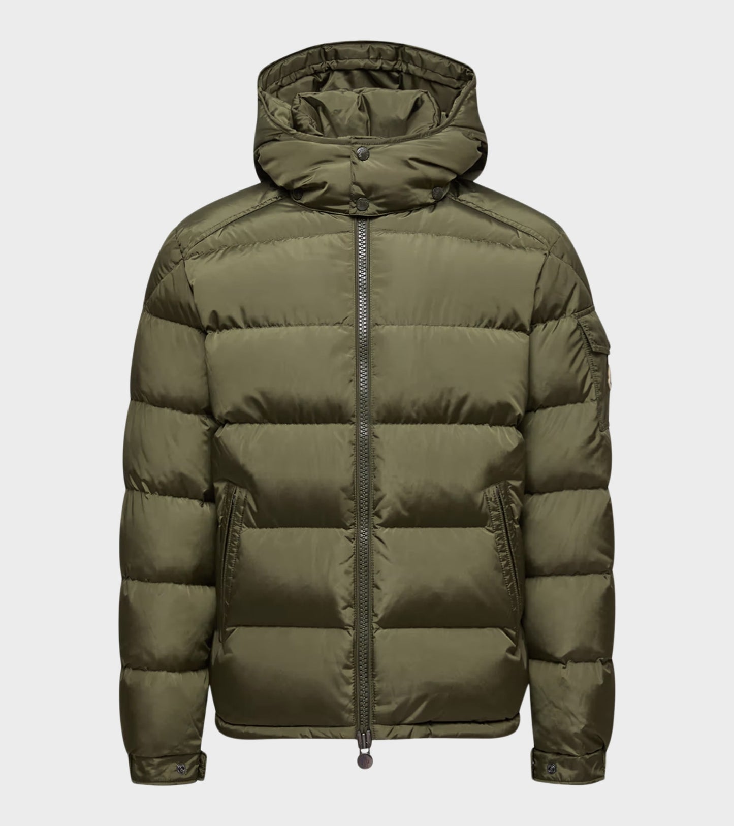 Maya Matte Down Jacket Olive Green