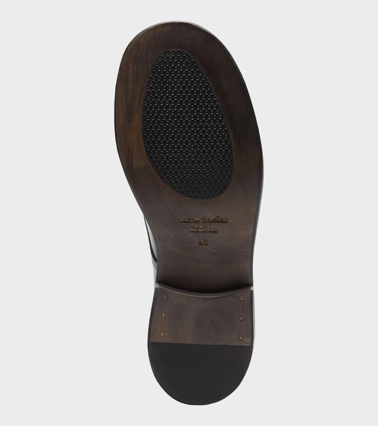 Lace-Up Leather Shoes Black