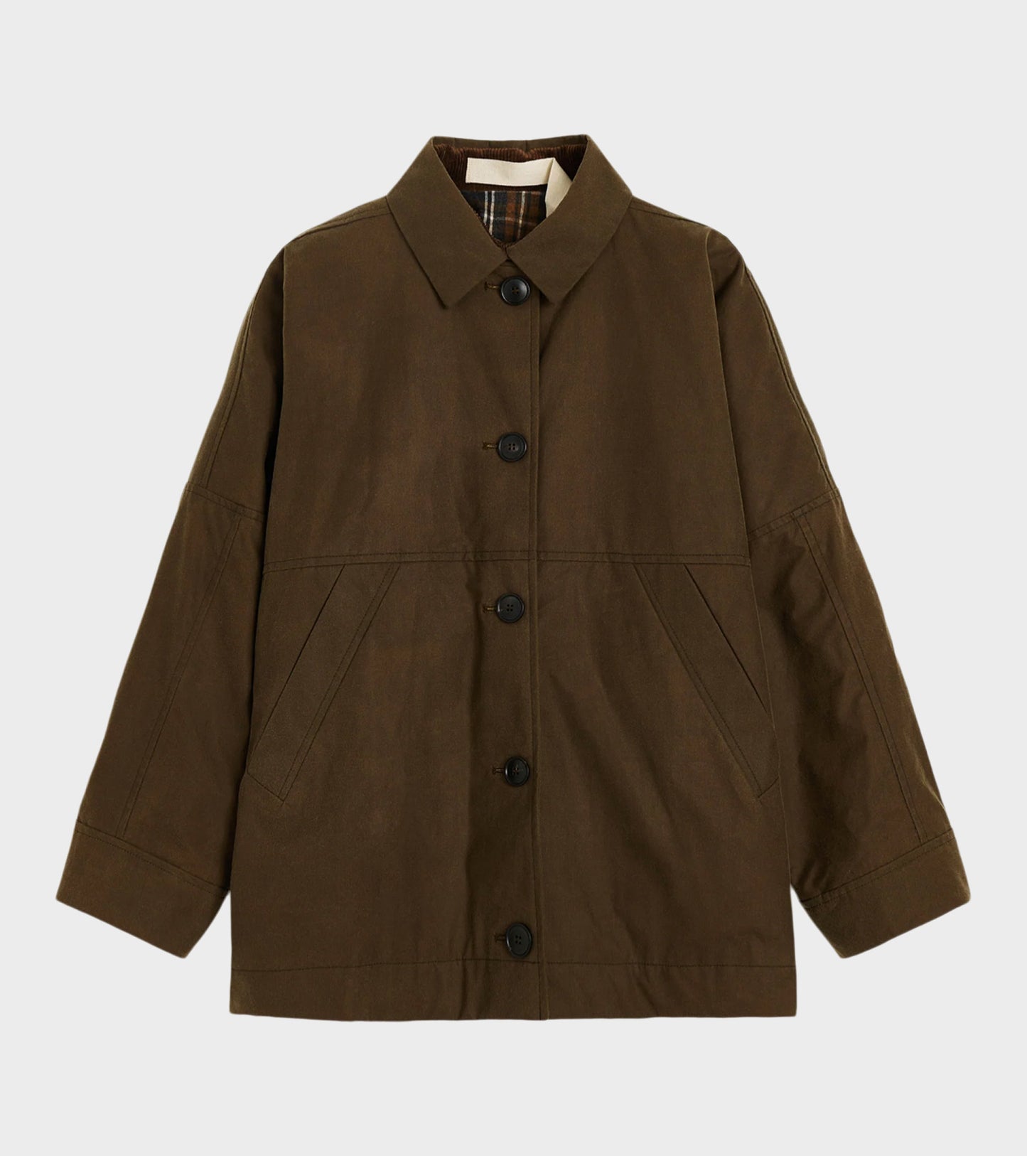 Moa Oilskin Jacket Bark