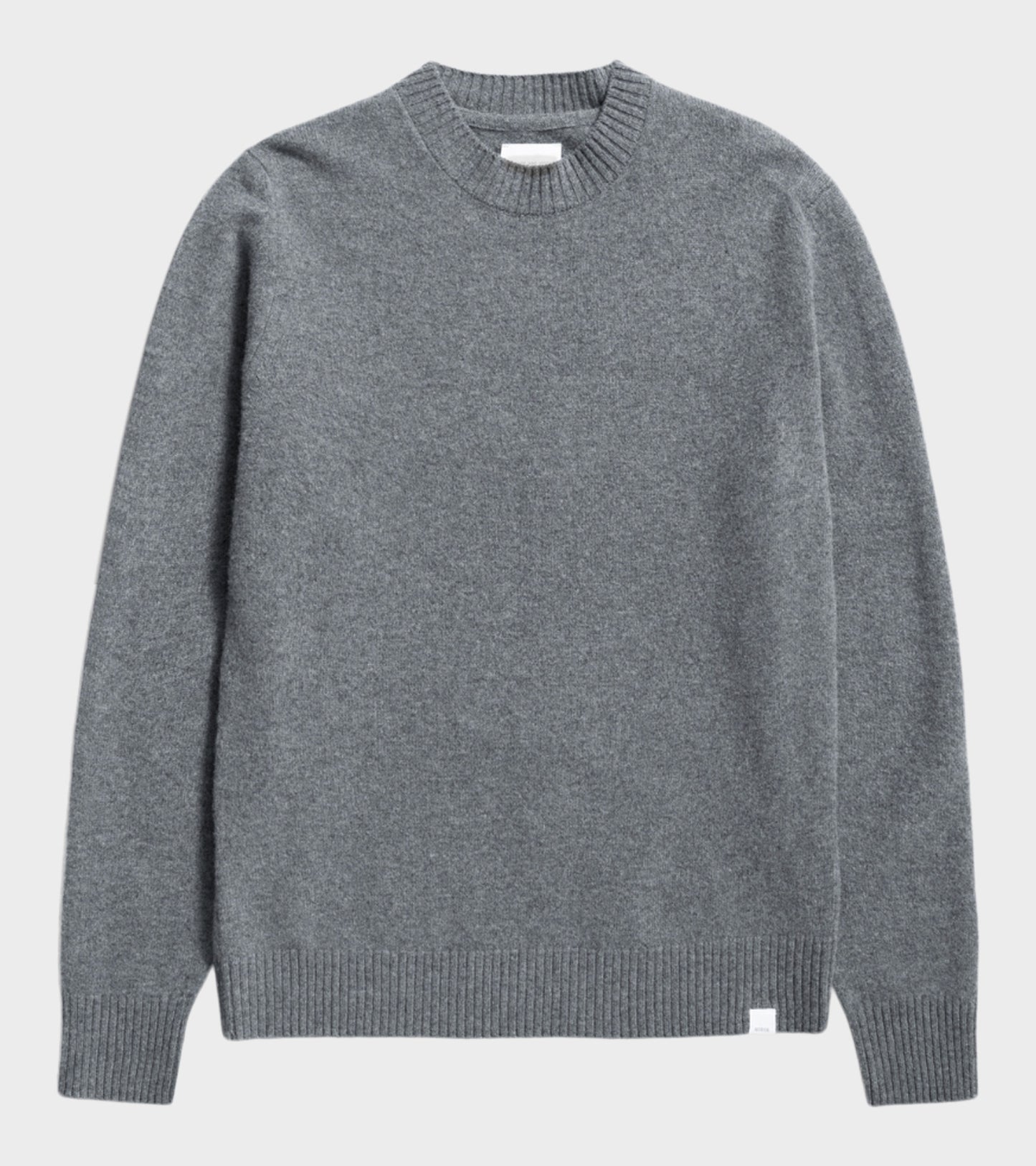 Norse Standard Merino Lambswool Sweater Grey Melange