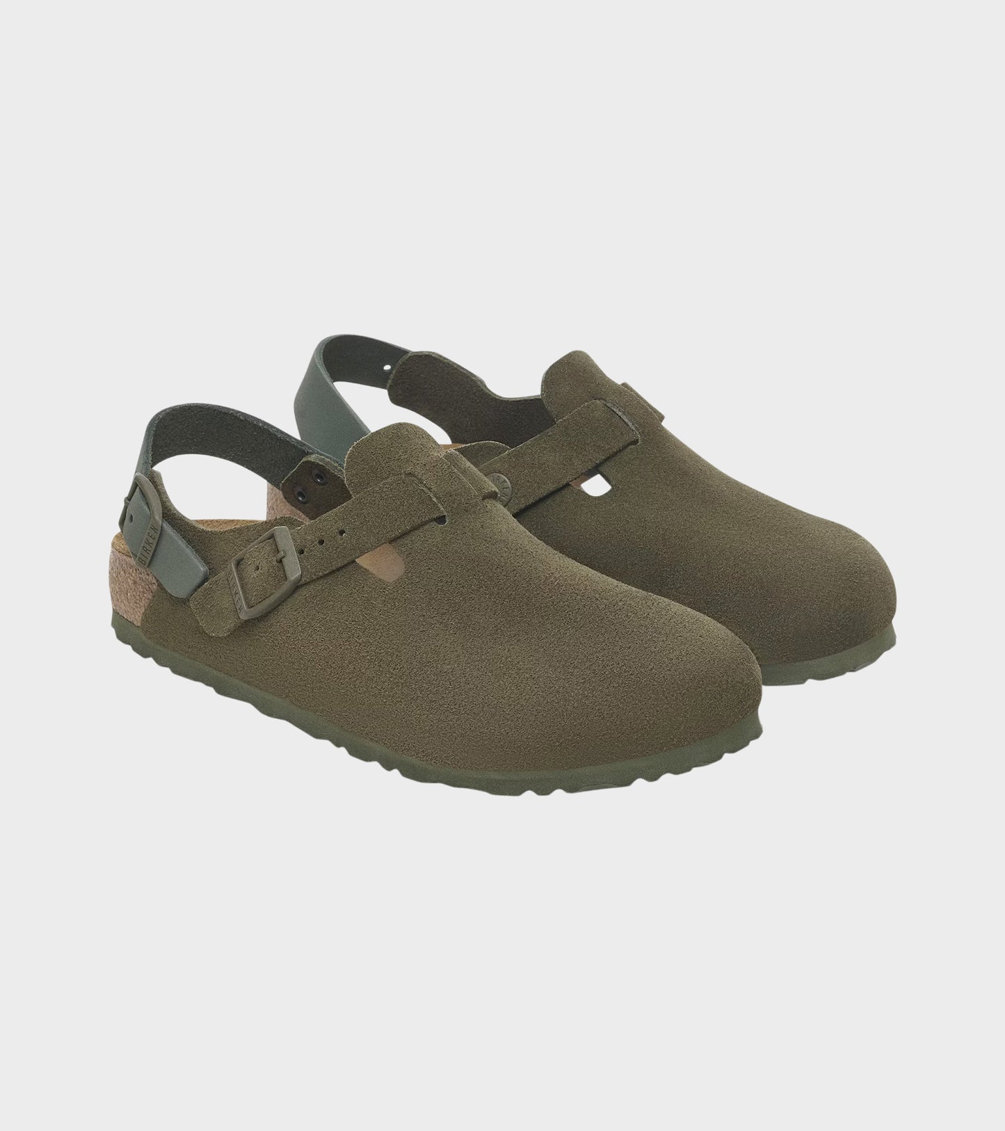 Tokio II Suede Leather Thyme