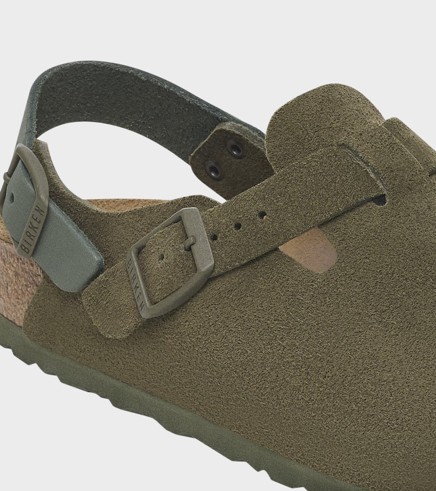 Tokio II Suede Leather Thyme
