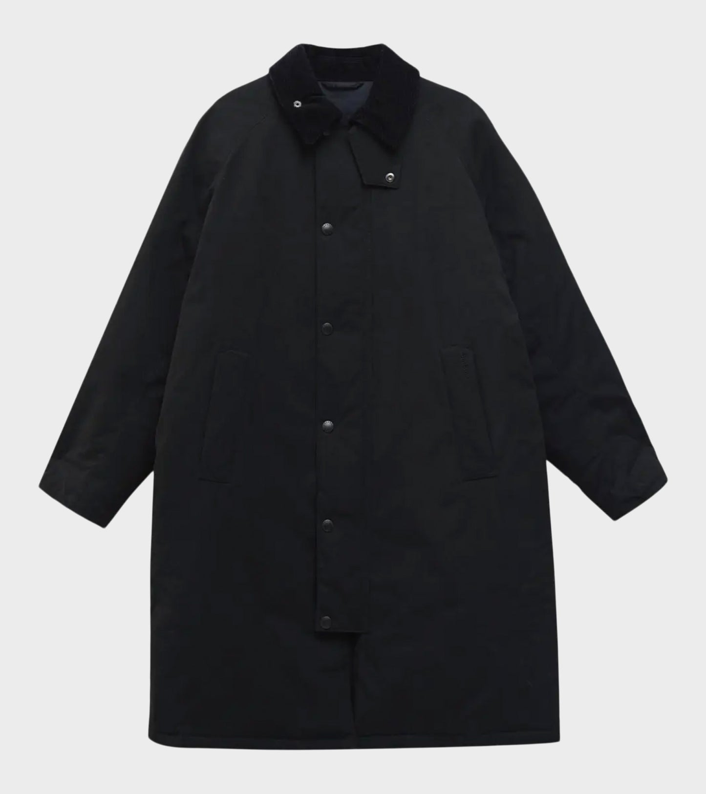 Barbour Padded Exmoor Coat Black