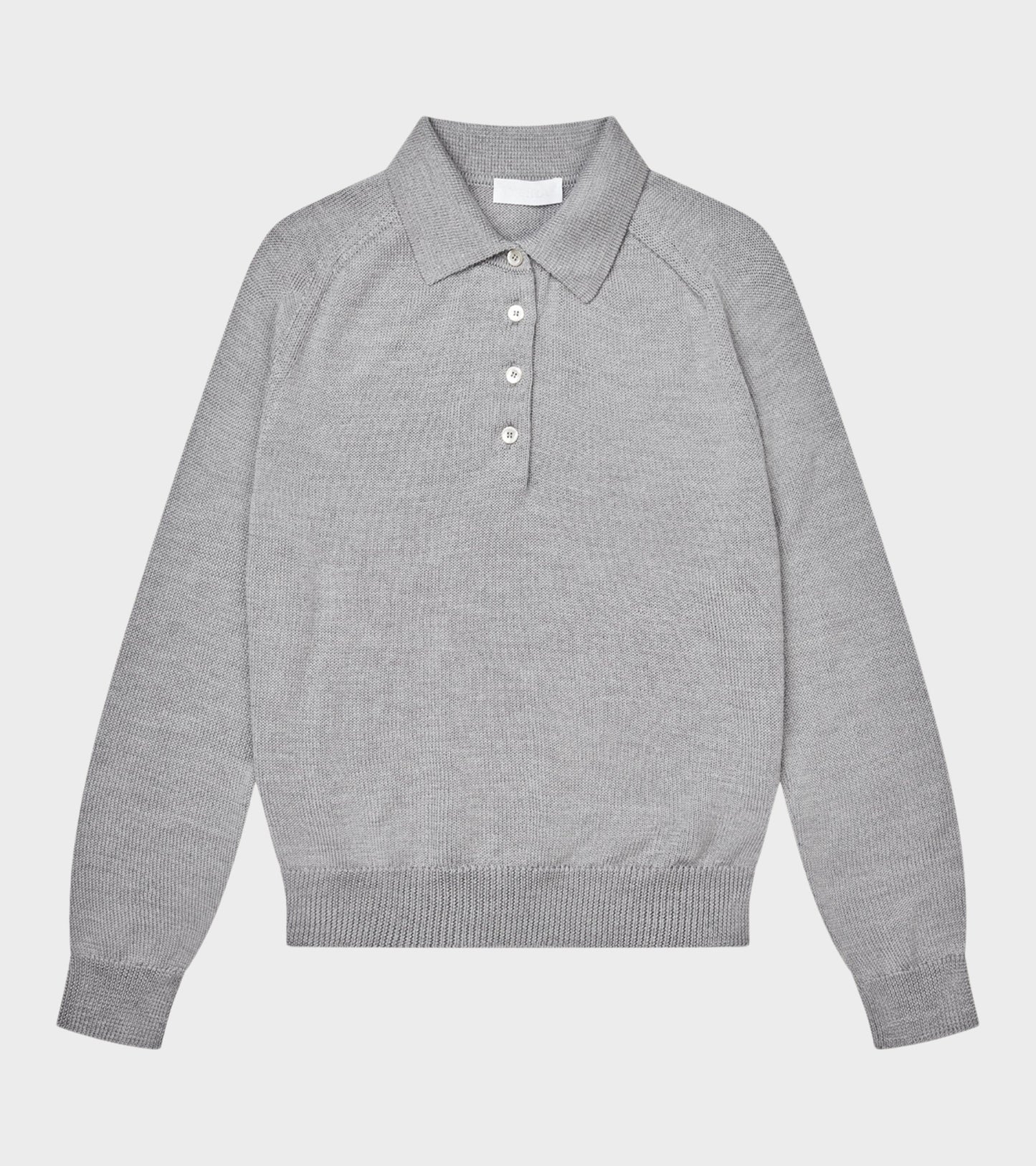 Lings Polo Knit Grey