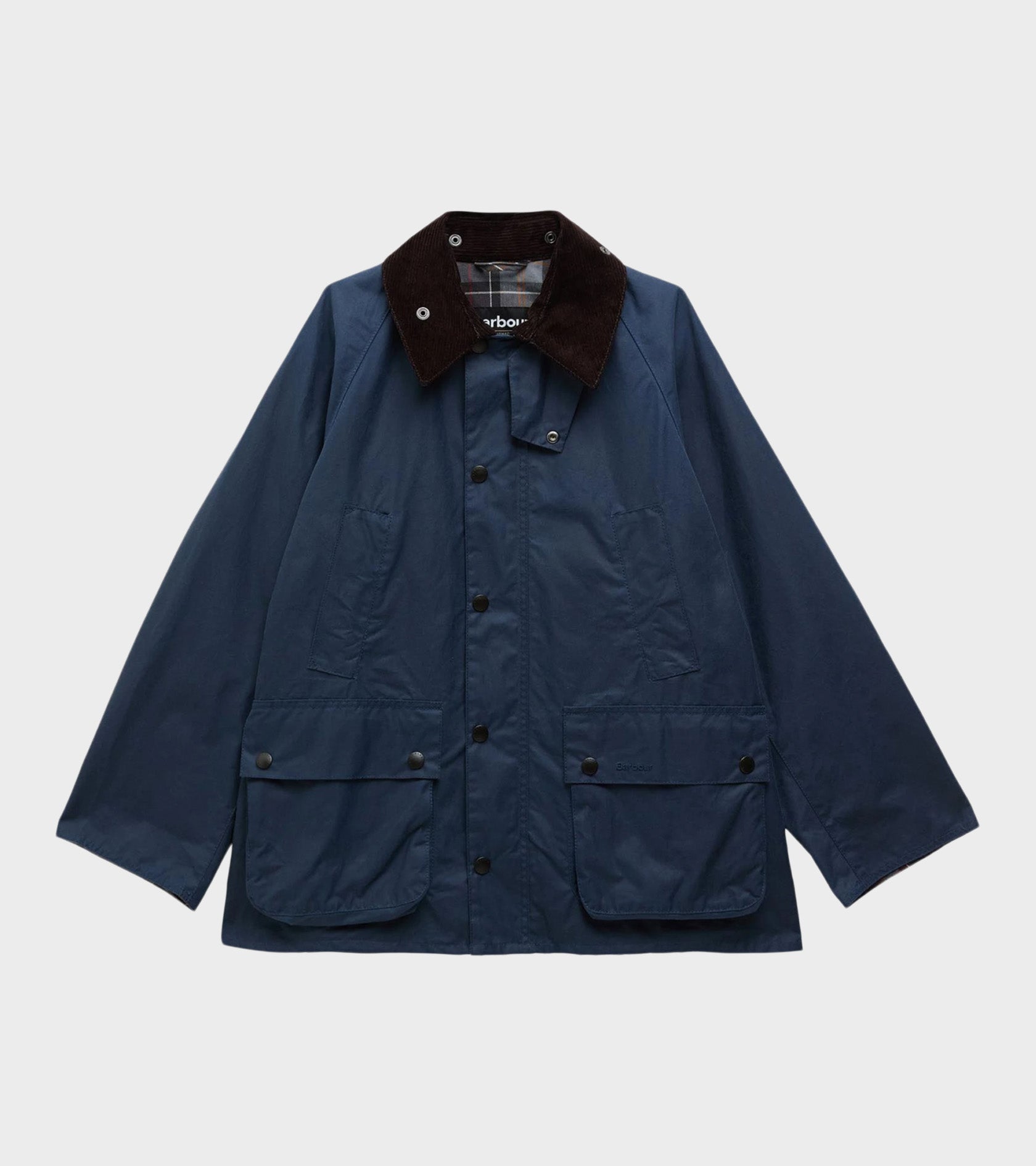 Classic Bedale Waxed Jacket Bright Blue – Adams - Main Image