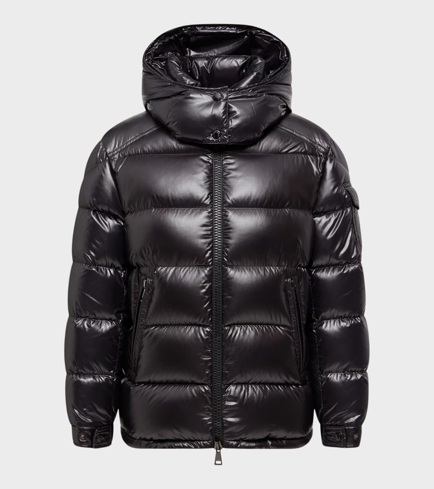 Maire Hooded Down Jacket Black