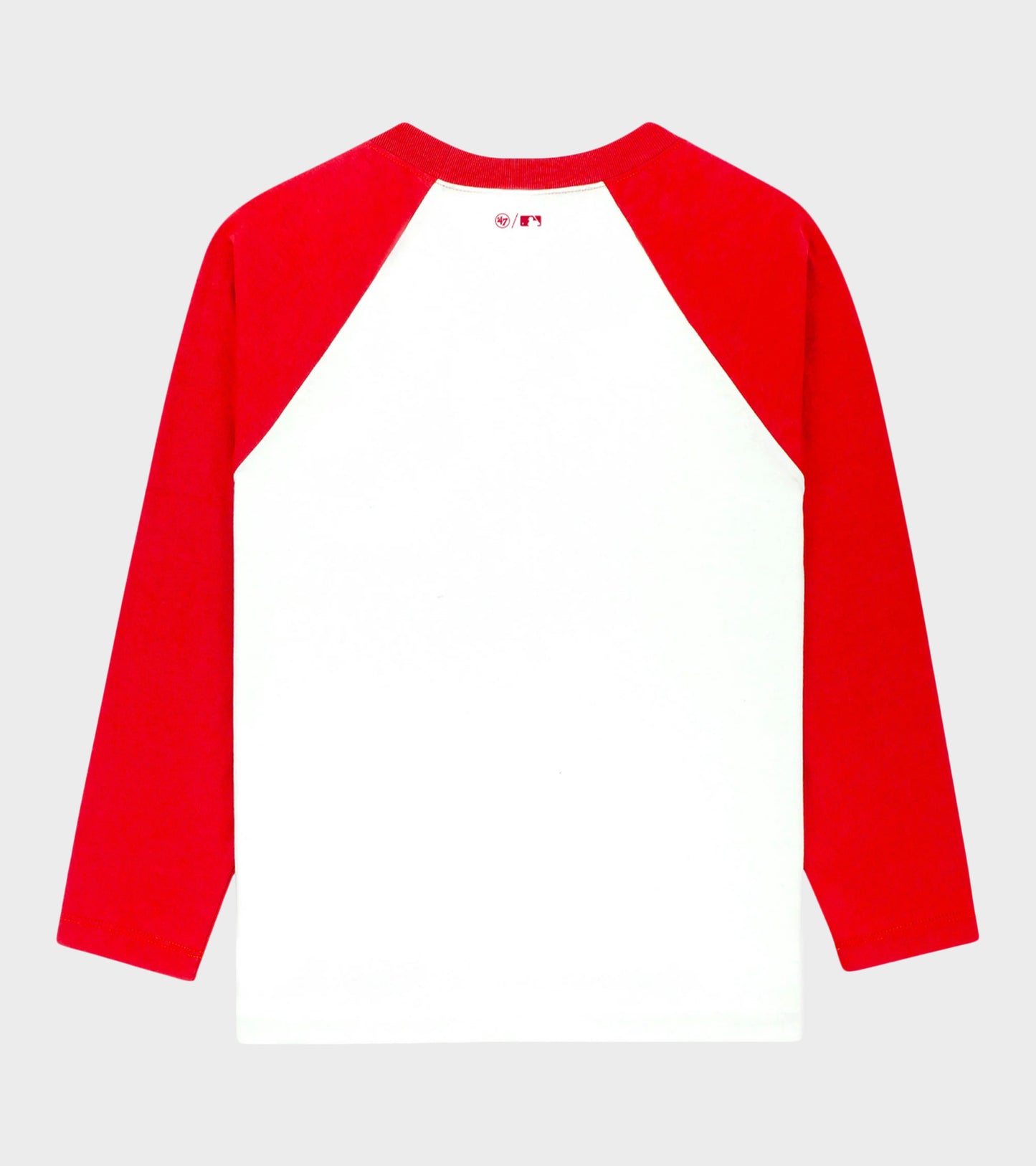 Yankees Serif Baseball Tee White/Red