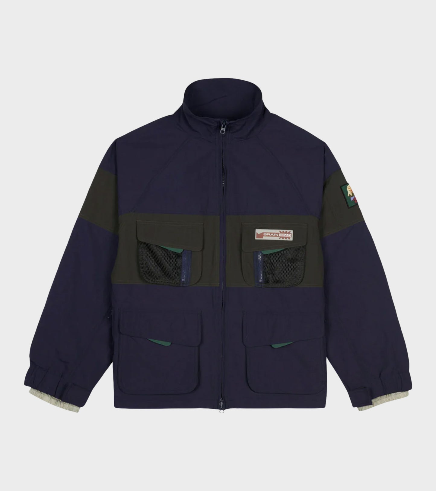 Paneled Snow Jacket Navy
