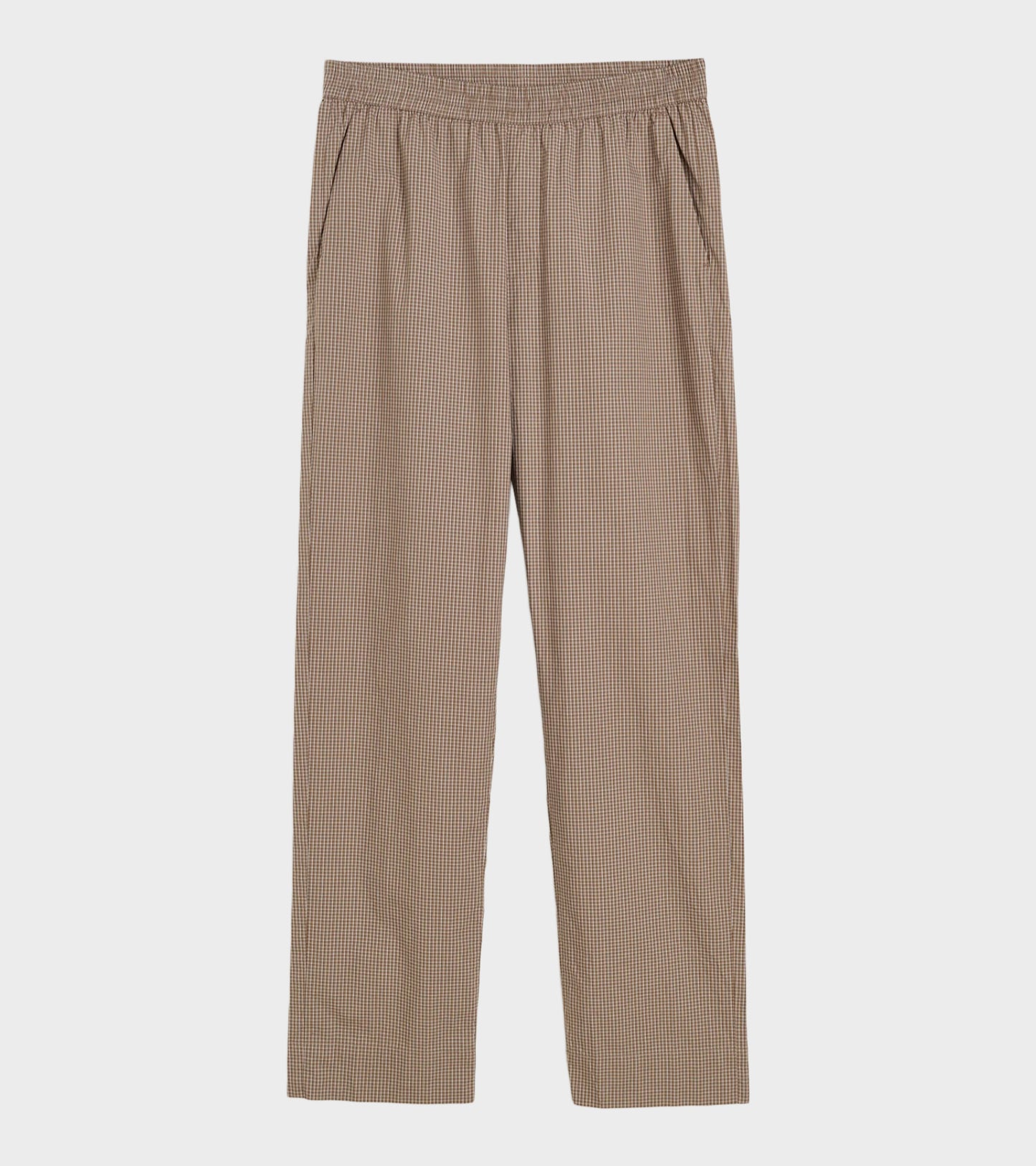 Classic Pyjamas Check Mix Fossil