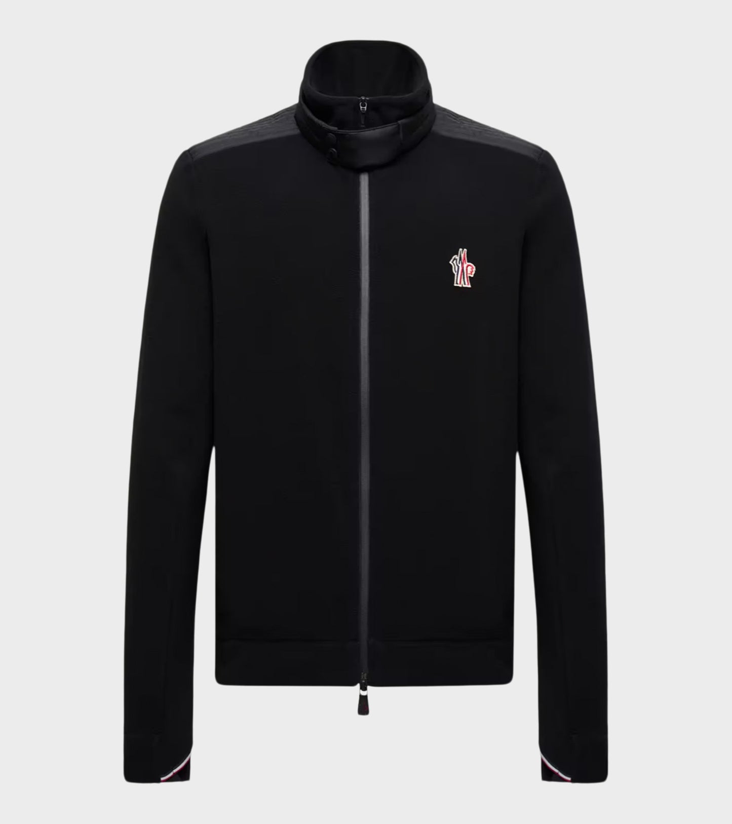Fleece Zip-up Sweatshirt Black