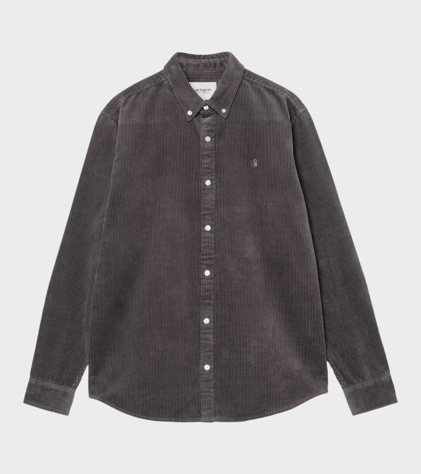 L/S Madison Cord Shirt Graphite